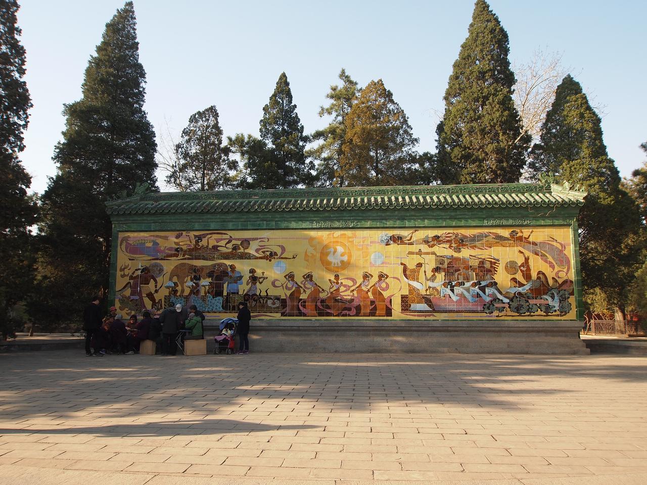 日坛公园内的祭日壁画（现代复原）