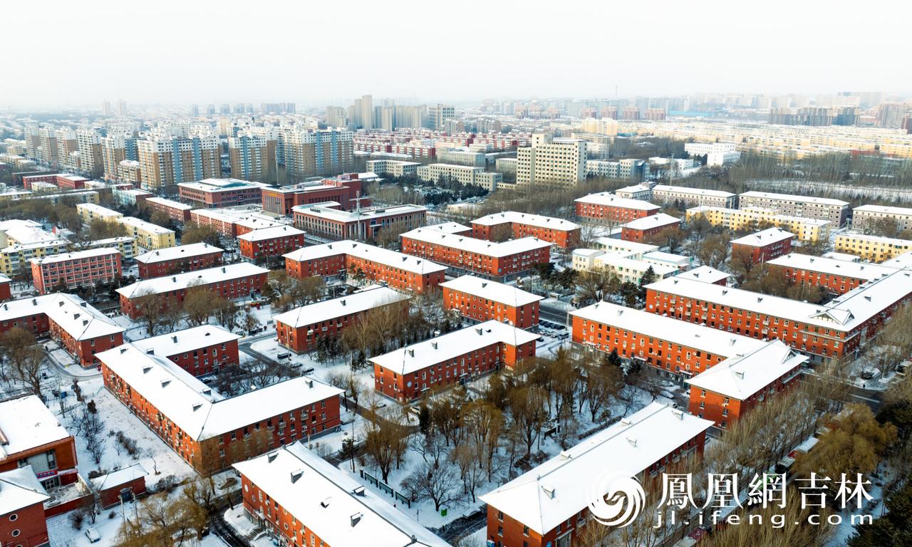 东风大街沿线的"红房子"一汽早期职工生活区