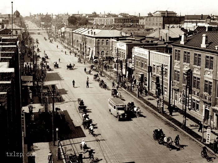 1930年代大同大街的历史照片