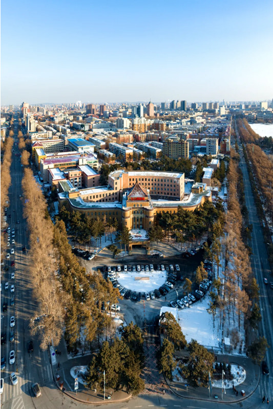 伪满综合法衙旧址建筑外观