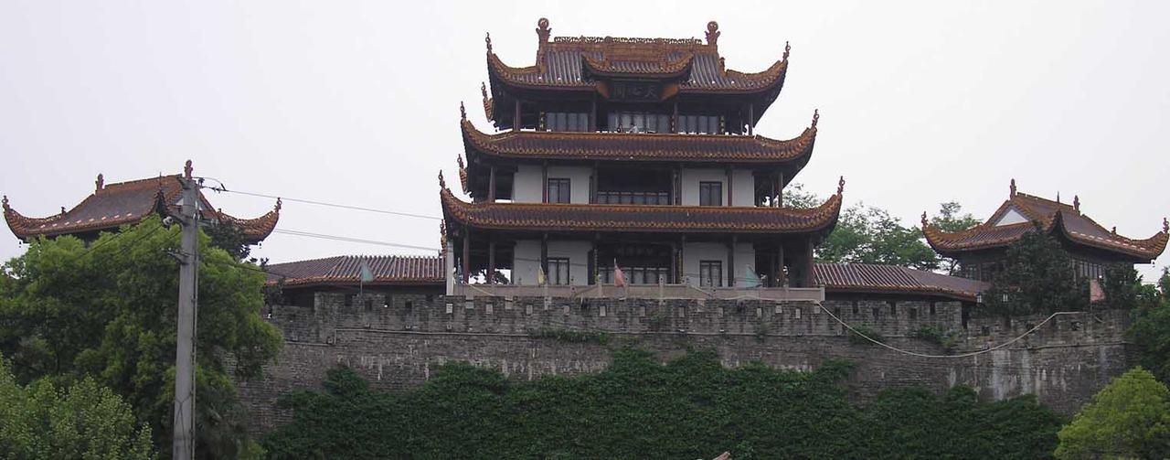 天心阁古城墙全景