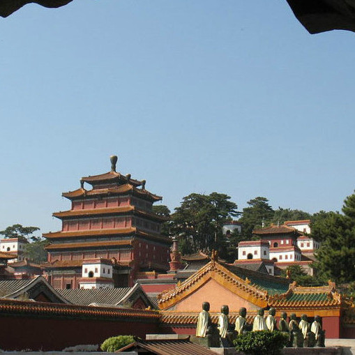 普佑寺院落与建筑局部