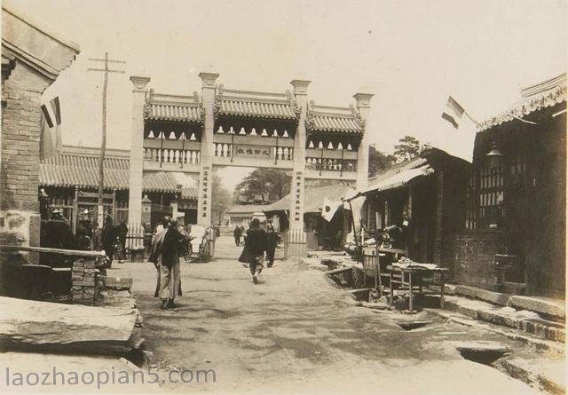 1906-1909 年拍摄的承德东大街片区的街市景象