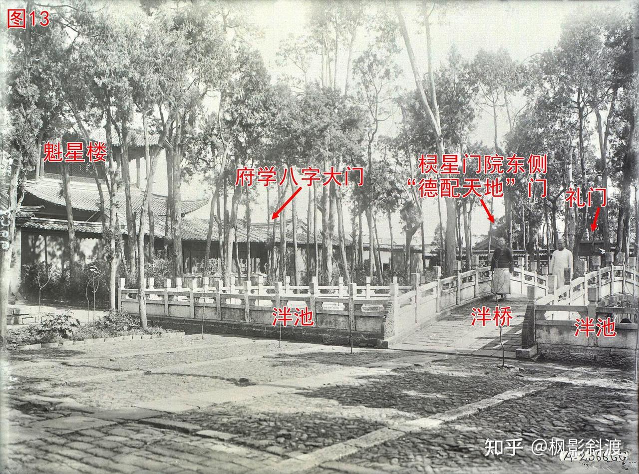 热河文庙棂星门与泮池