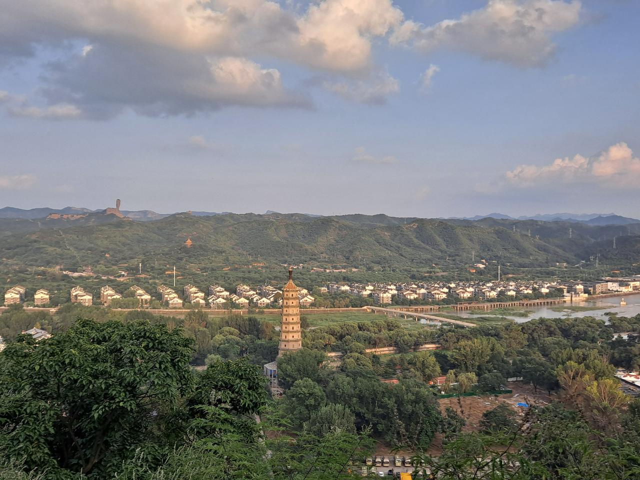 避暑山庄青枫绿屿庭院建筑群