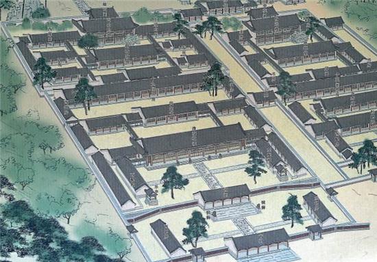 松鹤斋院落，避暑山庄博物院所在地