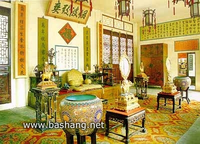 烟波致爽殿外景,正宫后寝部分的核心建筑