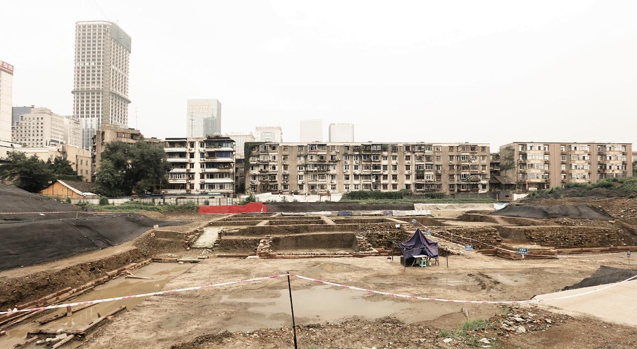 东华门遗址外场展览区