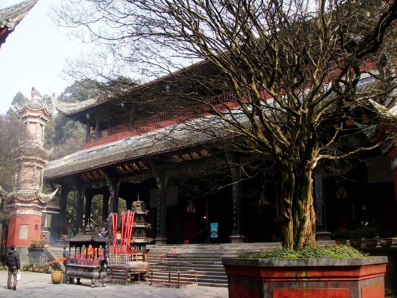 二王庙建筑群全景