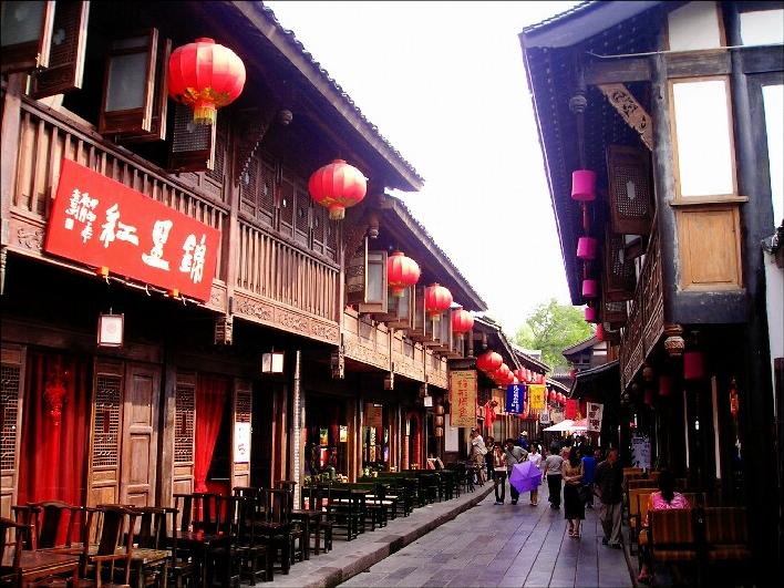 锦里牌坊入口