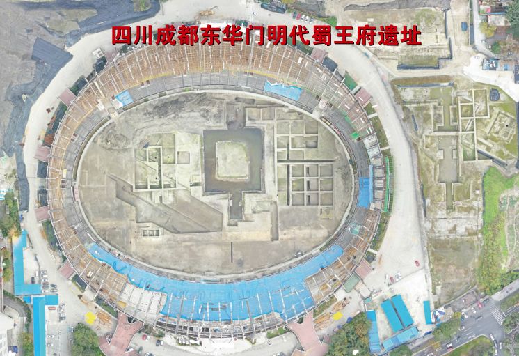 东华门遗址考古航拍