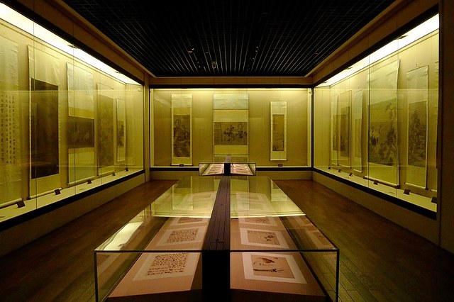 四川博物院书画展厅