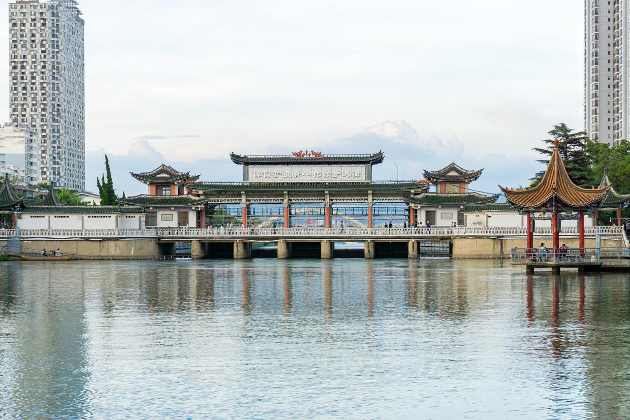 西洱河节制闸全景