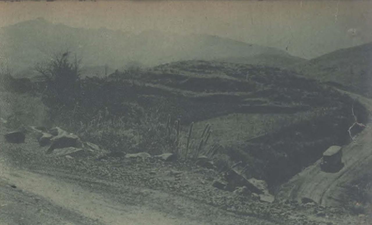 漾濞县秀岭段滇缅公路弹石路面，保存了87年前的原始铺装风貌