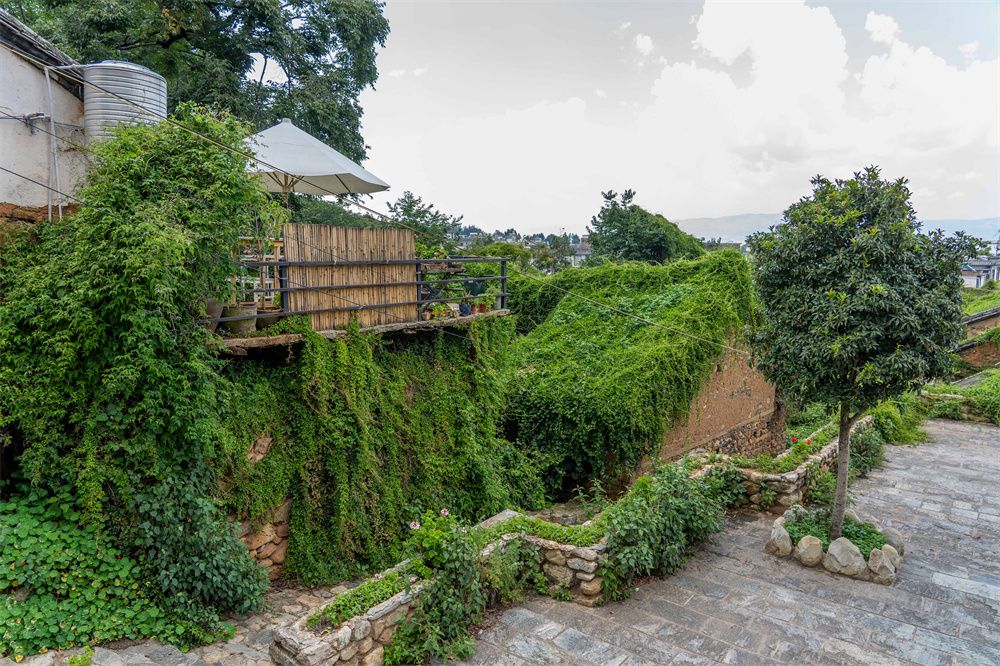凤阳邑古道青石板路面的马蹄印