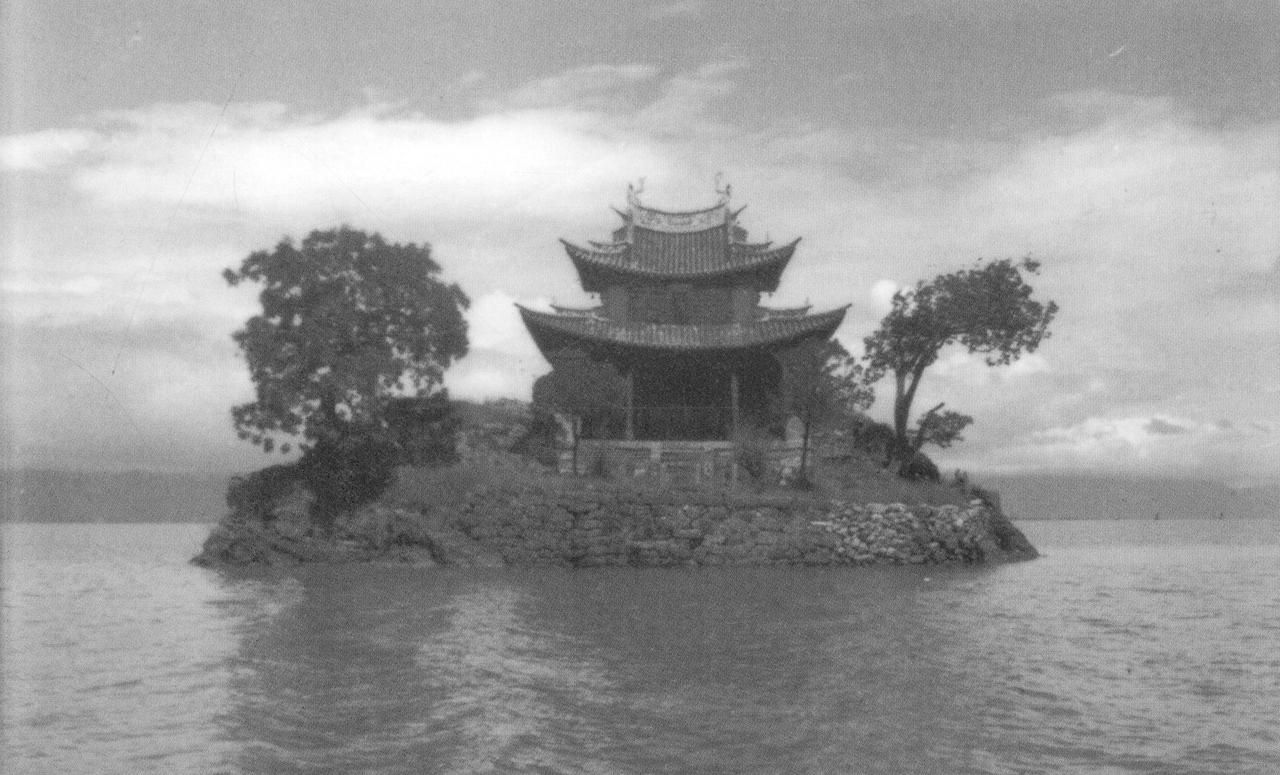 小普陀历史照片，1930年代的观音阁外貌