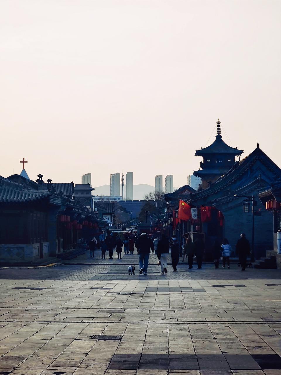 鼓楼西街天际线