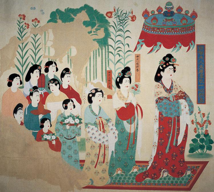 常书鸿故居外景：莫高窟中寺的土坯房