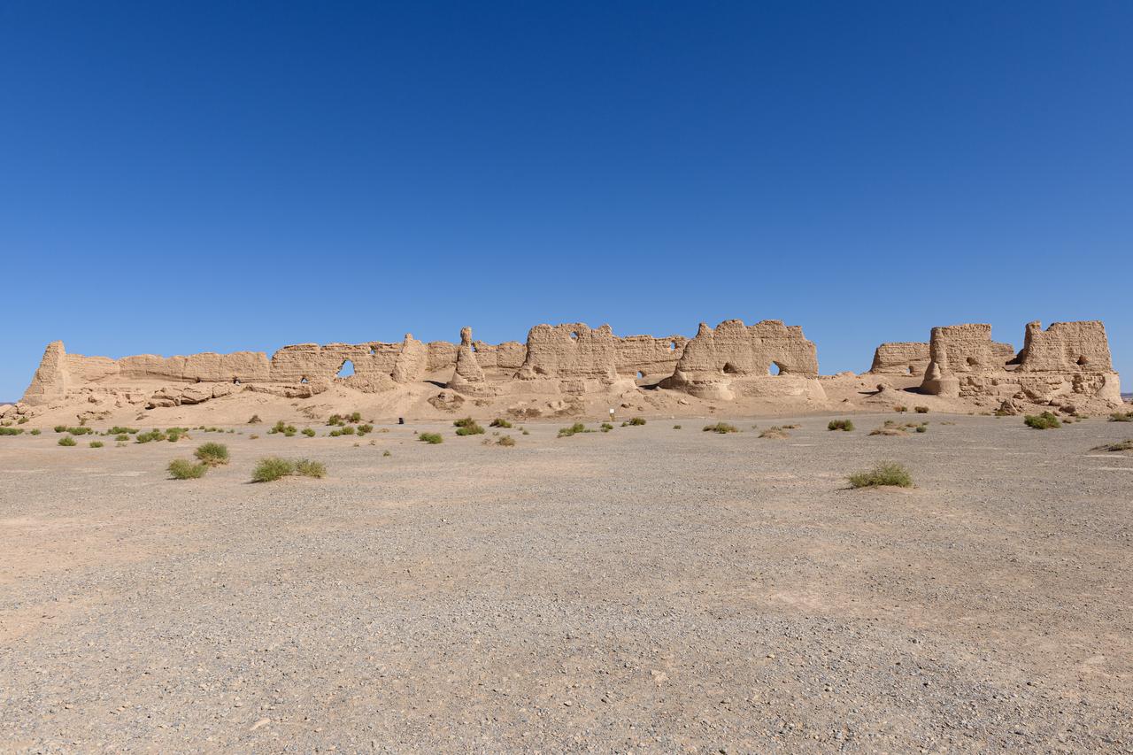 大方盘城遗址全景