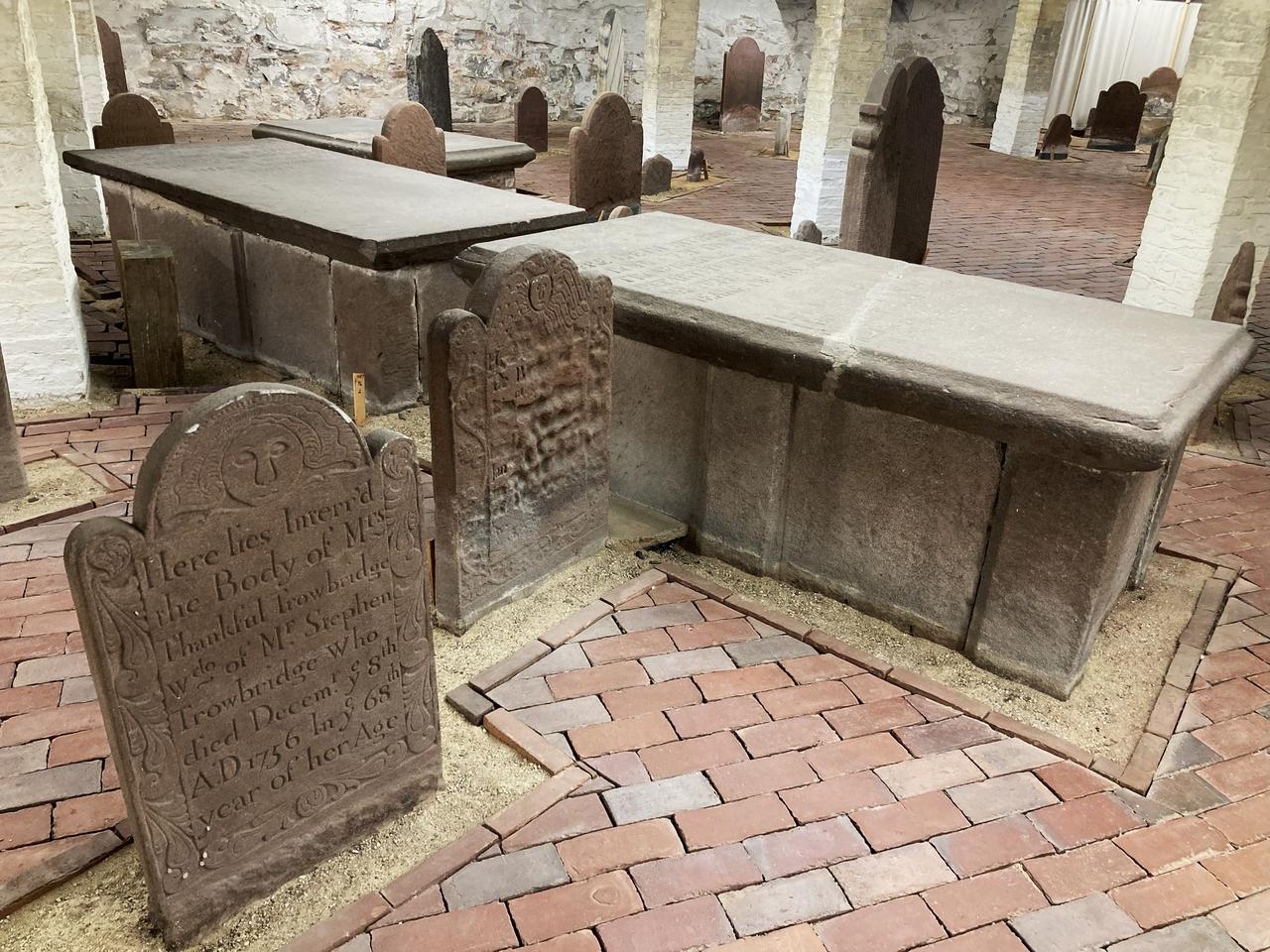 A 2025 interior view of the crypt