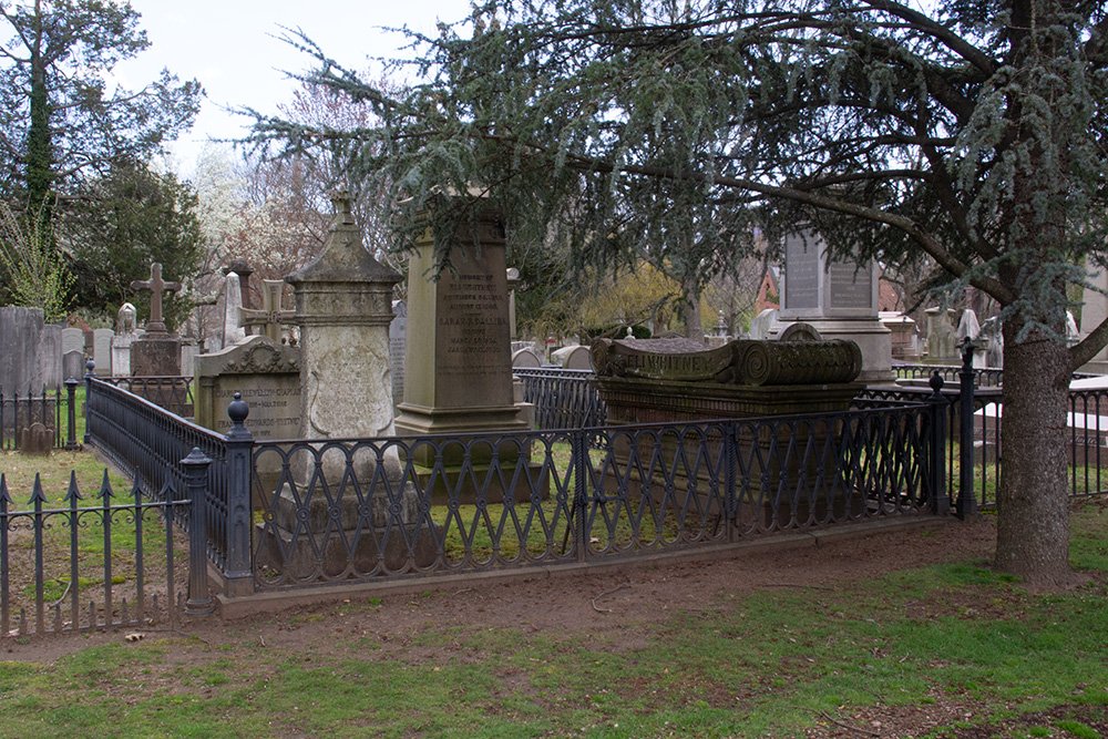 Eli Whitney's gravestone