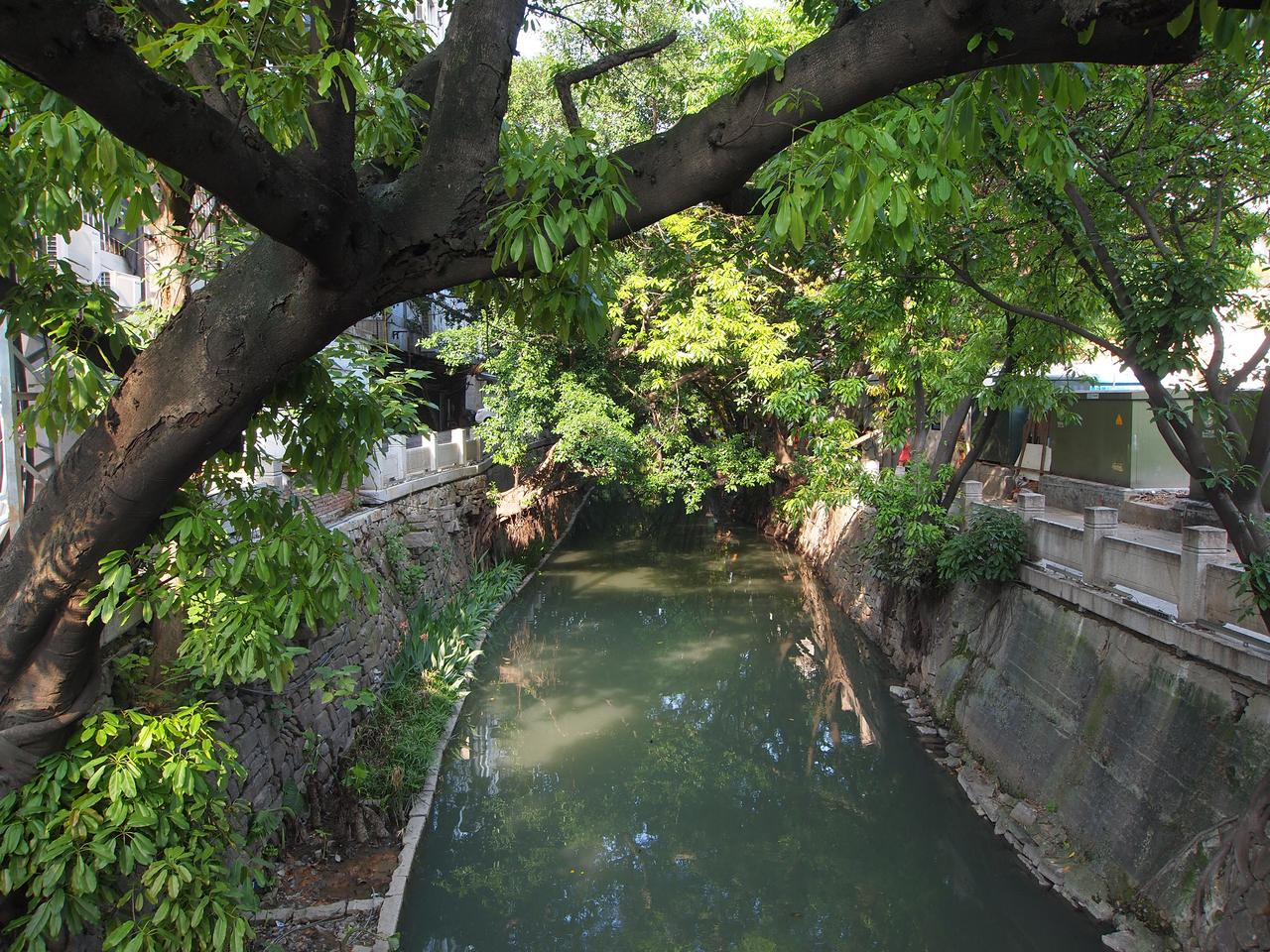 安泰河朱紫坊段石砌驳岸