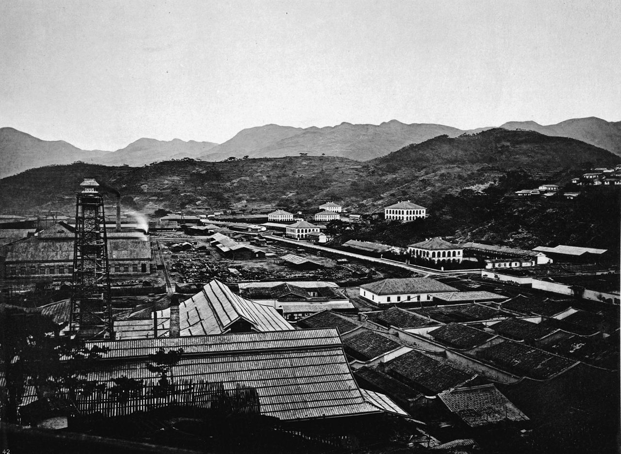 1870年代的福州船政局旧影