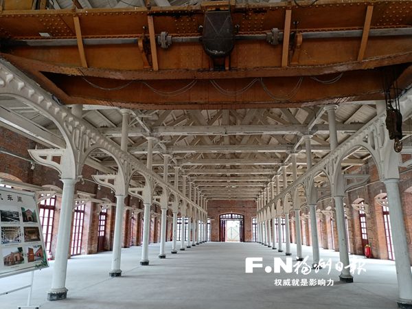 轮机厂（轮机车间）：中国现存最早近代红砖工业建筑