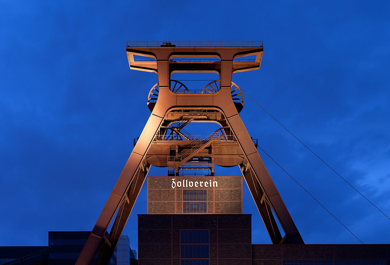 Zollverein 场地黄昏全景