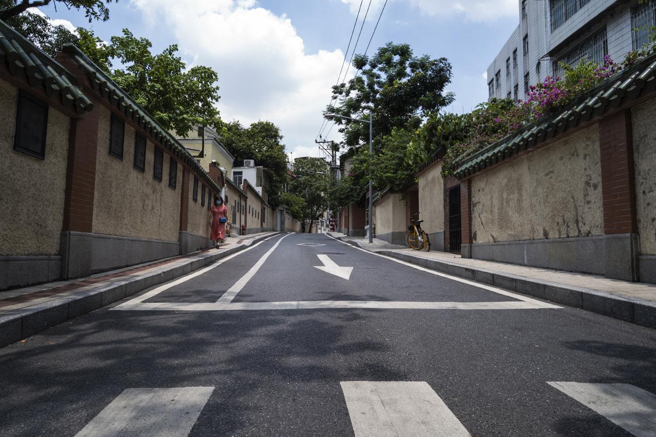 培正路与恤孤院路一带的东山洋楼街景