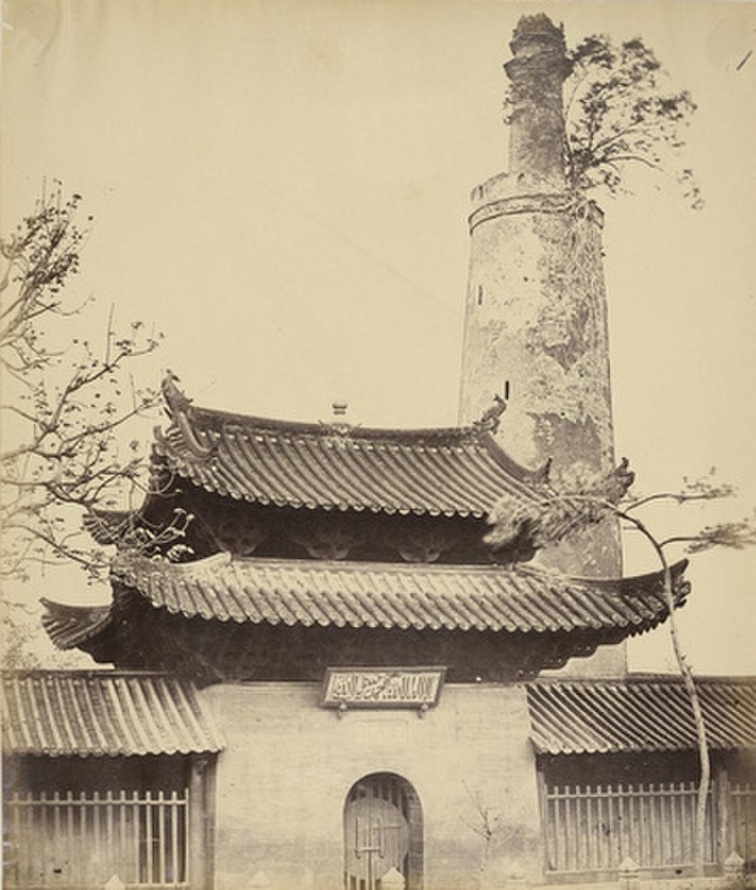 1860年照片中的光塔