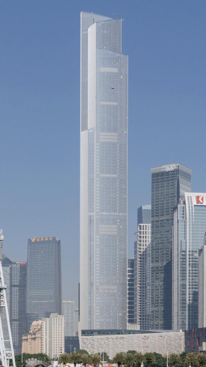 珠江新城天际线