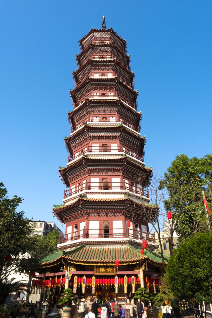 六榕寺花塔全貌