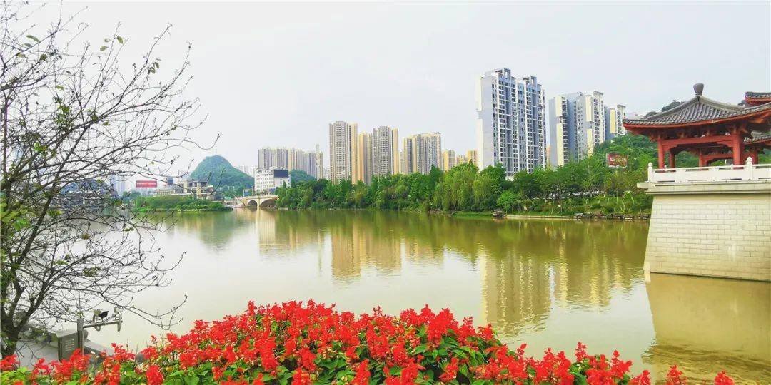 临桂新区环城水系与绿地景观