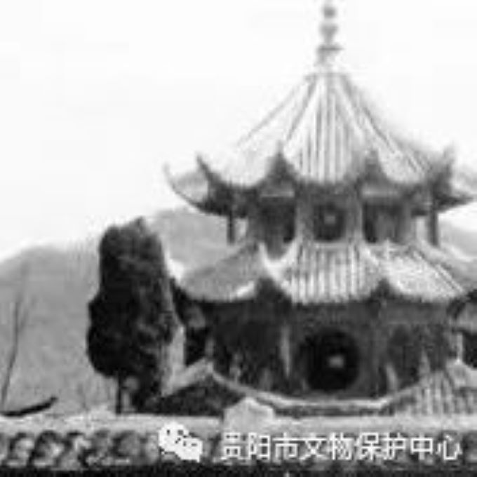 文昌阁庭院和配殿