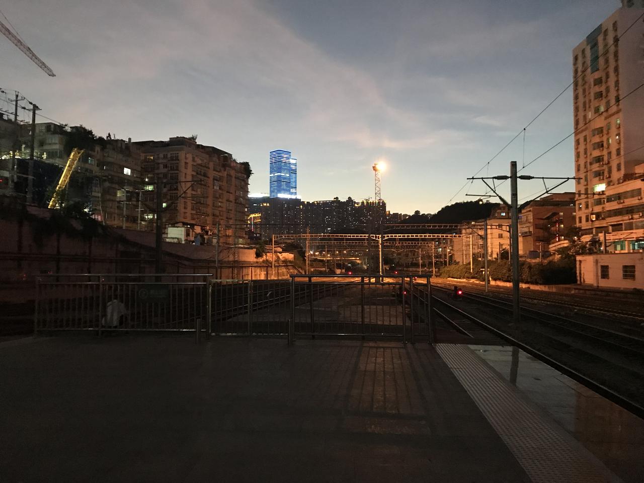 花果园超高层住宅群航拍，数百栋35层以上住宅楼密集排列