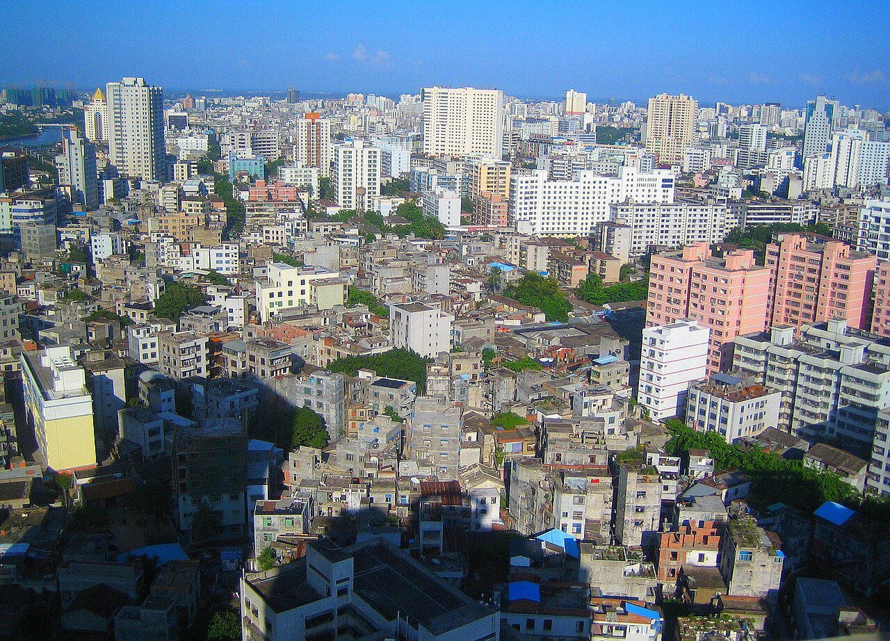 国贸大道街景与建筑多样性