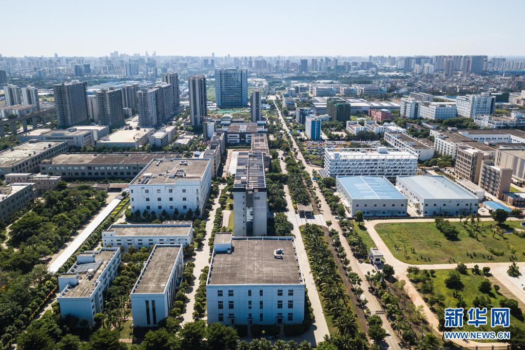 药谷工业园全景:海口国家高新区的现代产业园区