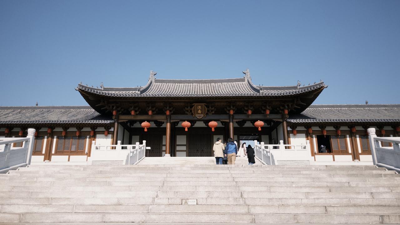 重华宫正殿复原建筑外观