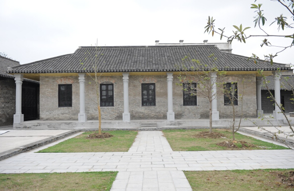卫立煌故居修复后院落实景