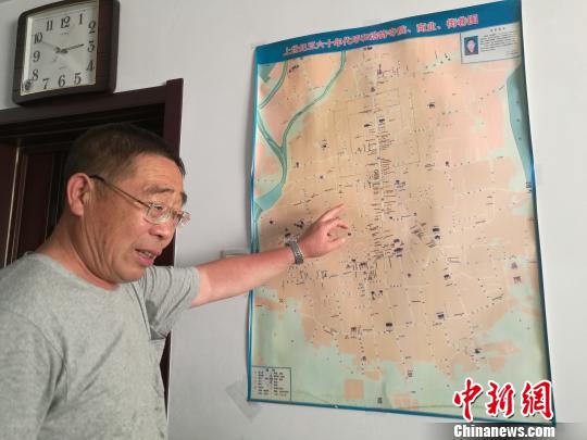 曹建成手绘的归化城地图