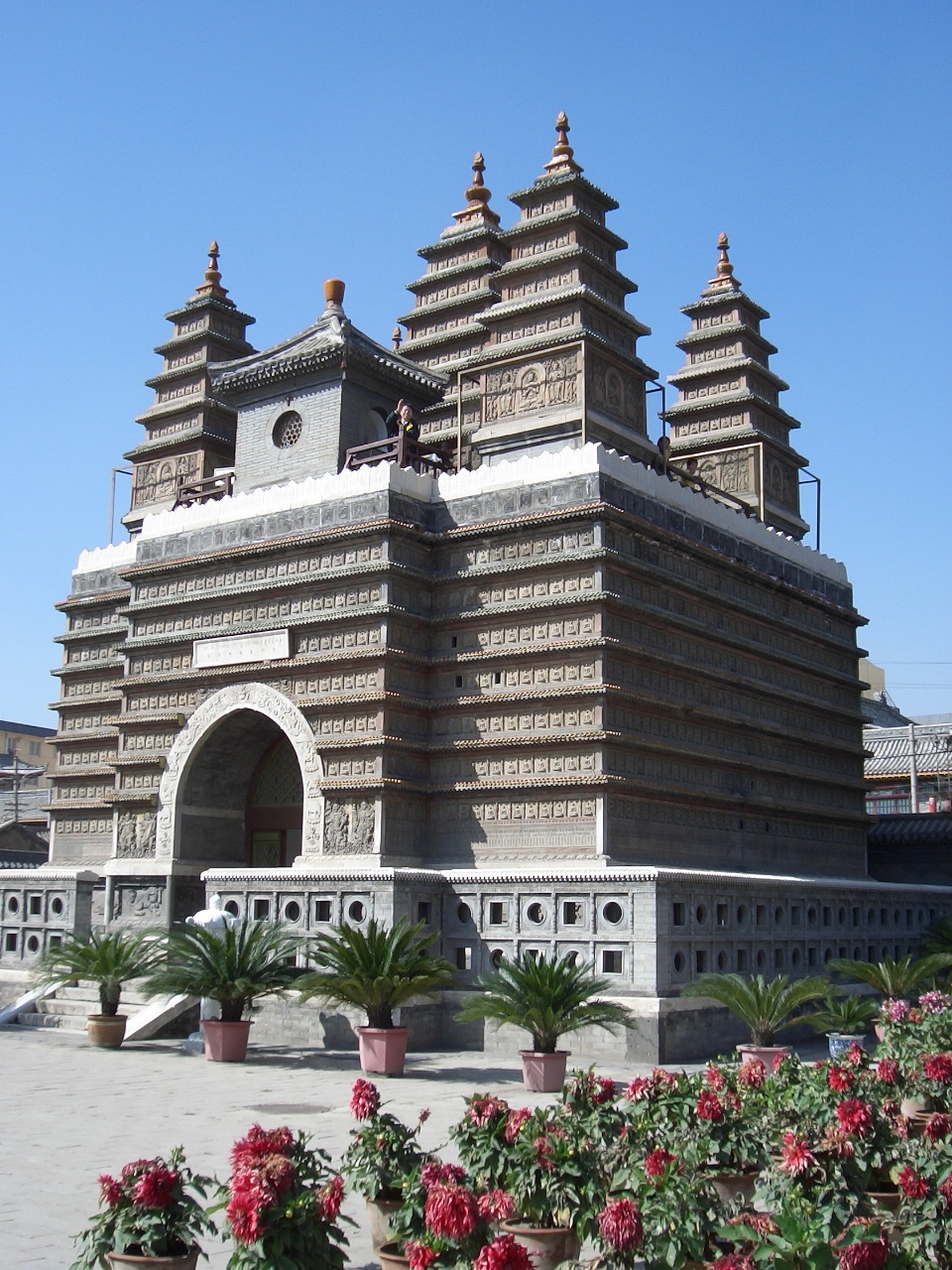 五塔寺博物馆院落全景