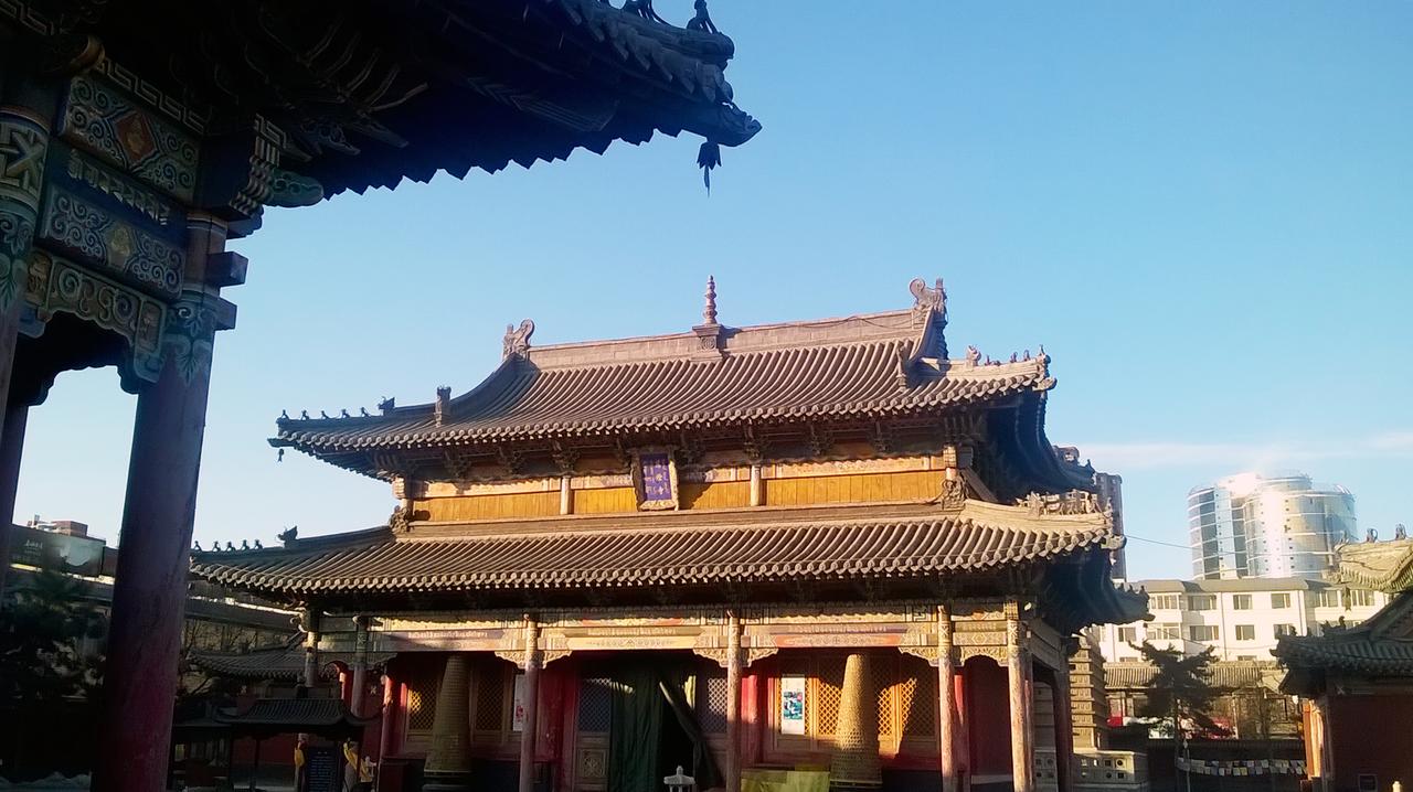 2006 年复原重建的慈灯寺大雄宝殿