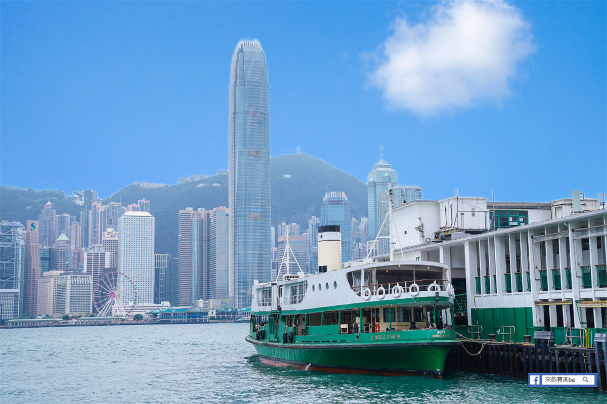 香港必搭【天星小輪】懷舊渡輪穿梭尖沙咀到中環,飽覽維多利亞港