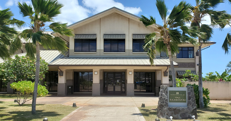 DHHL Kapolei 主办公楼外观