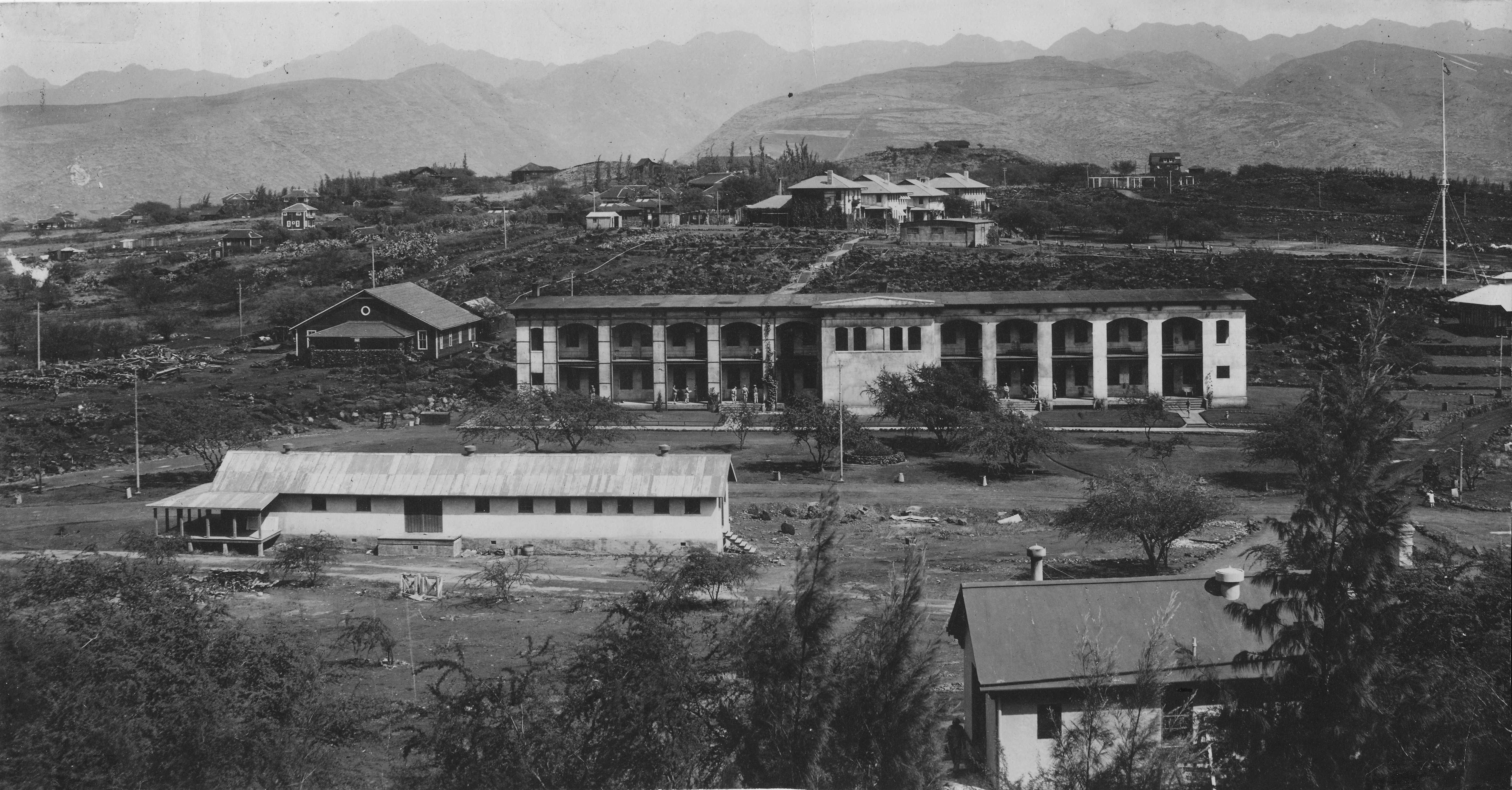 Fort Ruger 军事保留地 1914 年历史照片