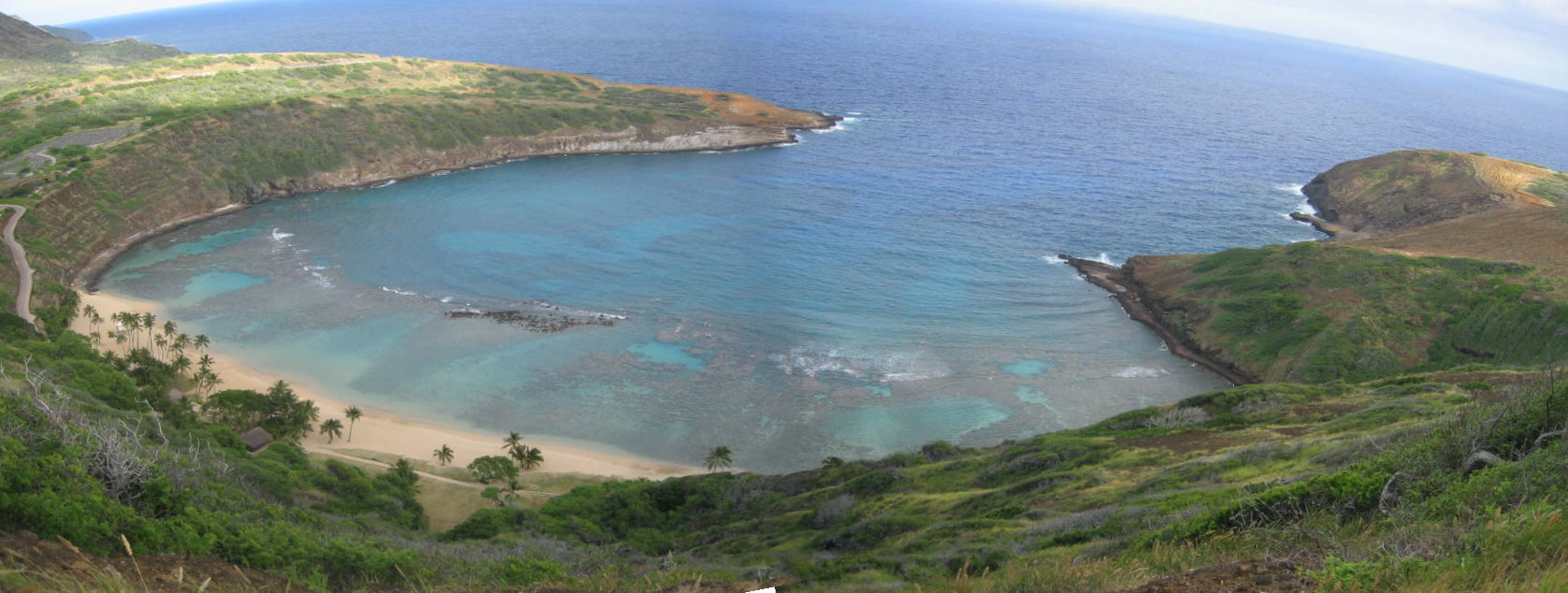 Hanauma Bay 宽幅视图