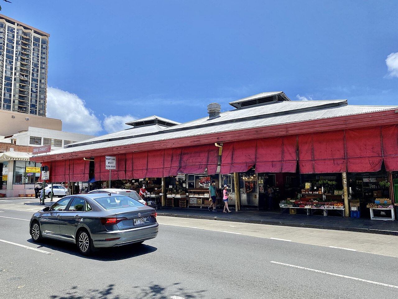 Oʻahu Market at King Street and Kekaulike Street