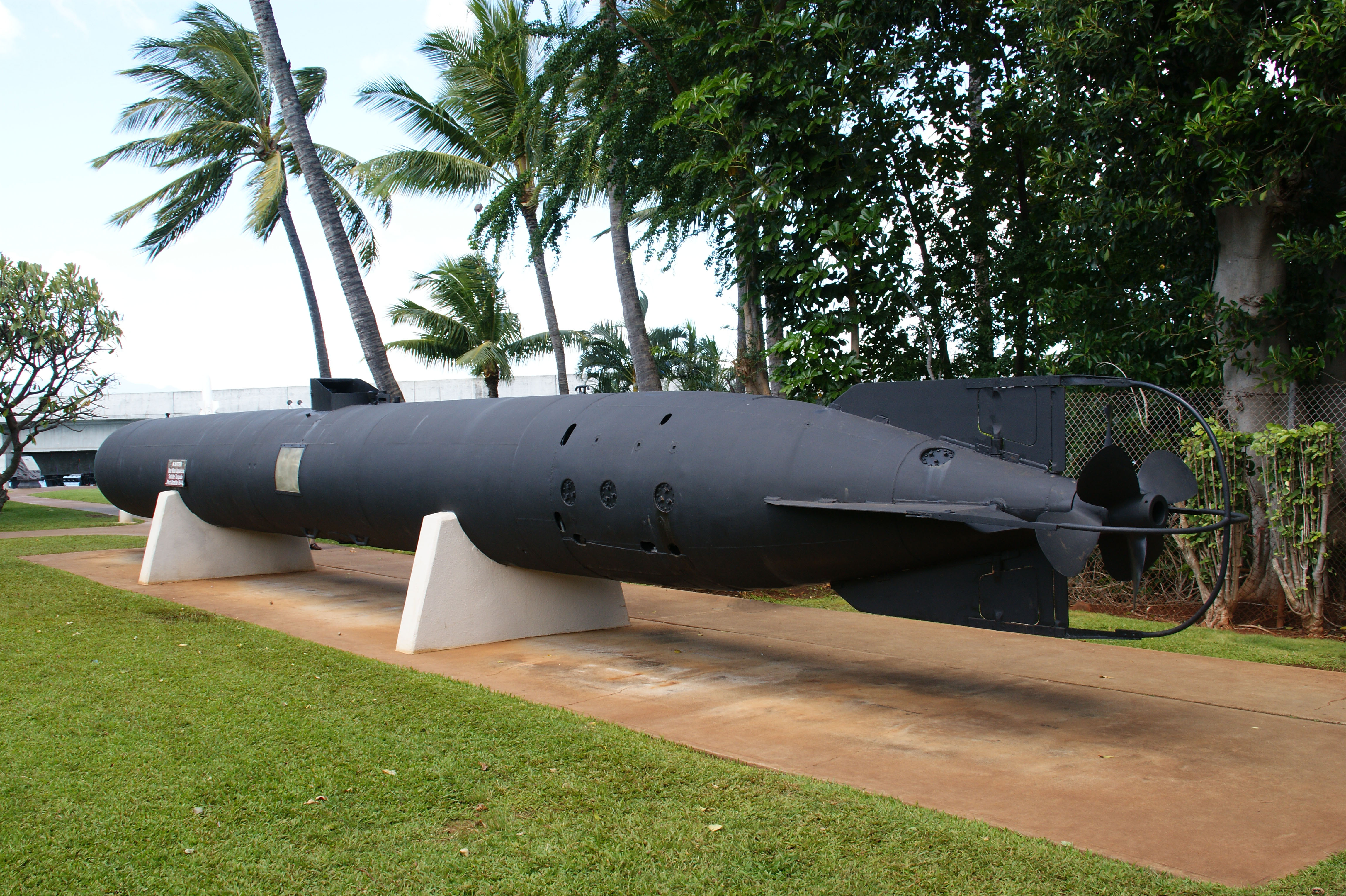 Kaiten Type 4 在 Museum 的室内展品