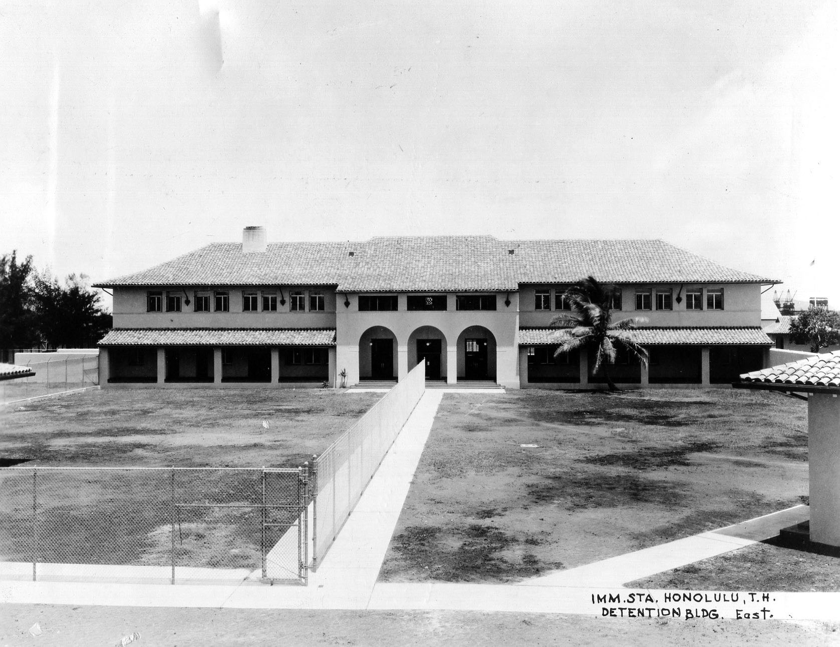 1934 年 detention building 历史照片